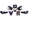 Kit grafiche pit bike KLX Monster Blu in Grafiche Pitbike Personalizzabili