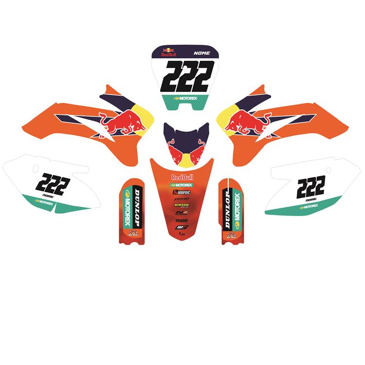 Kit grafiche pit bike TTR Cairoli