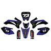 Kit grafiche pit bike TTR Monster Blu in Grafiche Pitbike Personalizzabili