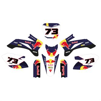 kit grafiche pit bike ttr redbull