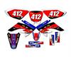 Kit grafiche pit bike CRF 70 Bliss in Grafiche Pitbike Personalizzabili