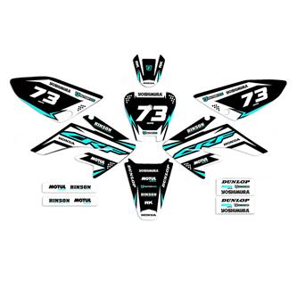 kit grafiche pitbike crf 70 ice