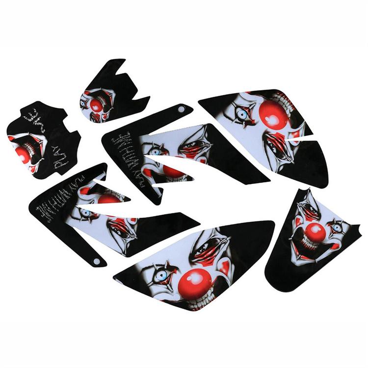 Kit grafiche pit bike CRF 70 Joker personalizzabili