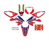 Kit grafiche pit bike CRF 70 Lucas Oil Rosse in Grafiche Pitbike Personalizzabili