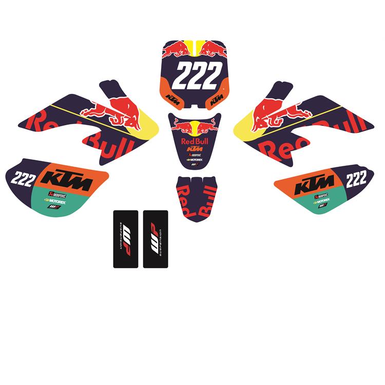 Kit grafiche pit bike CRF 50 KTM Red Bull