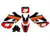 Kit grafiche pit bike CRF 50 Rockstar Rosso in Grafiche Pitbike Personalizzabili
