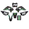 Kit grafiche pit bike KAYO KRZ/TT Monster Kawa in Grafiche Pitbike Personalizzabili