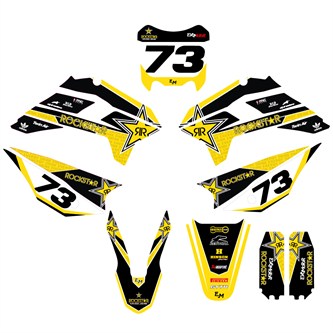 kit grafiche pitbike kayo krz rockstar