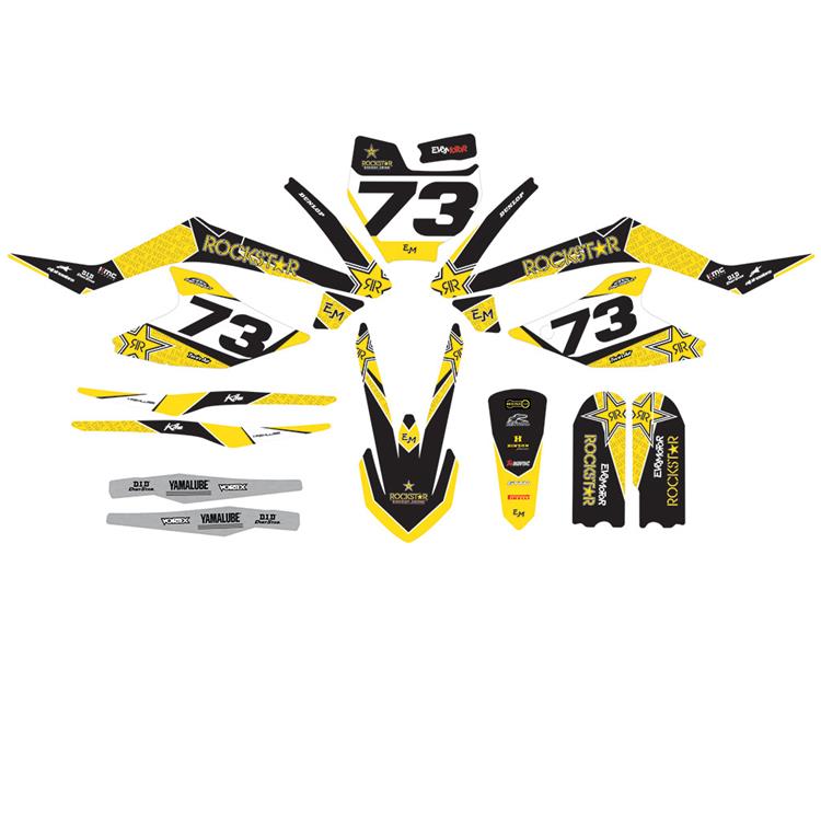 Kit grafiche pit bike replica KTM 65 Rockstar Energy