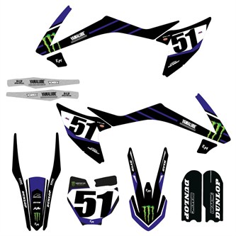 kit grafiche pitbike replica ktm 65 eg000012
