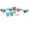 Kit grafiche pit bike replica KTM 85 RedBull Ice Nere in Grafiche Pitbike Personalizzabili