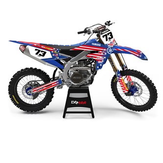 kit grafiche yamaha american flag