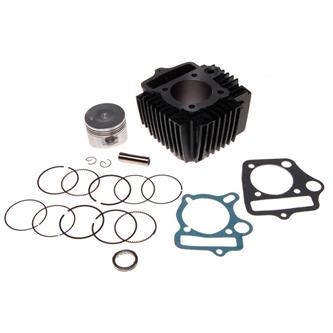 kit gruppo termico 110 cc miniquad ghisa