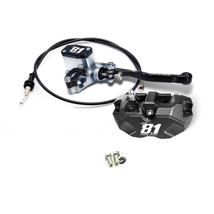 Kit Impianto freno 8.1 anteriore pinza 84 mm Titanio