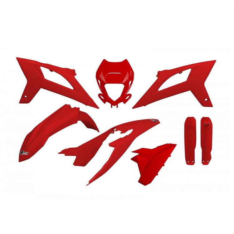 Kit plastiche con parasteli Beta RR 430 (2020-2022) - colore Rosso