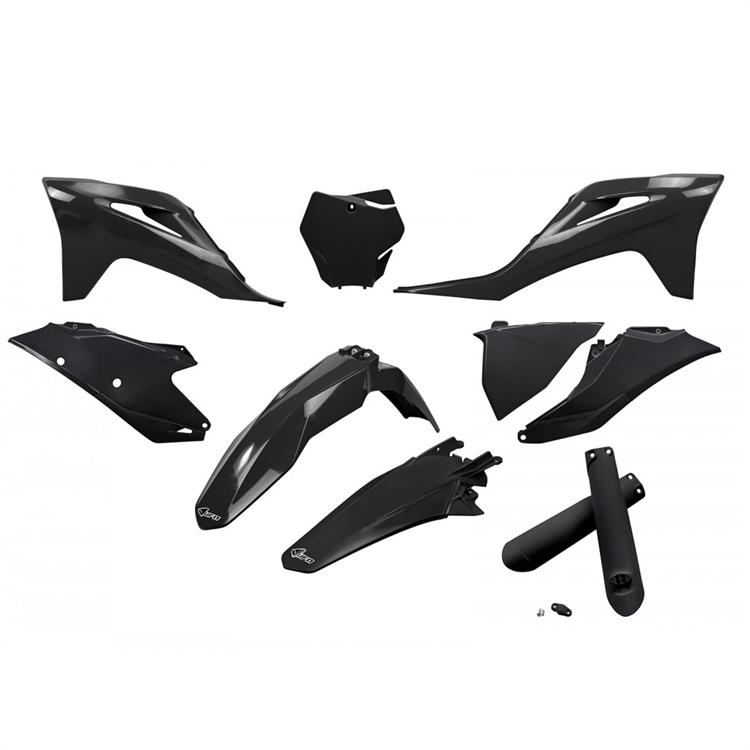 Kit plastiche con parasteli Gasgas 350 MC-F (22-23) - colore nero