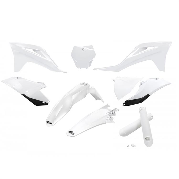 Kit plastiche con parasteli Gasgas 350 MC-F (22-23) - colore Bianco