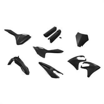 kit plastiche con parasteli gasgas 350 mc f 24 colore nero