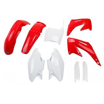 kit plastiche con parasteli honda cr 250 02 03 colore oem
