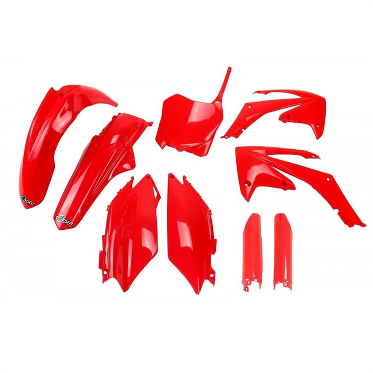 Kit plastiche con parasteli Honda CRF 250 R (11-13) - colore Rosso