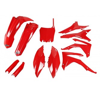 kit plastiche con parasteli honda crf 250 r 14 17 colore rosso