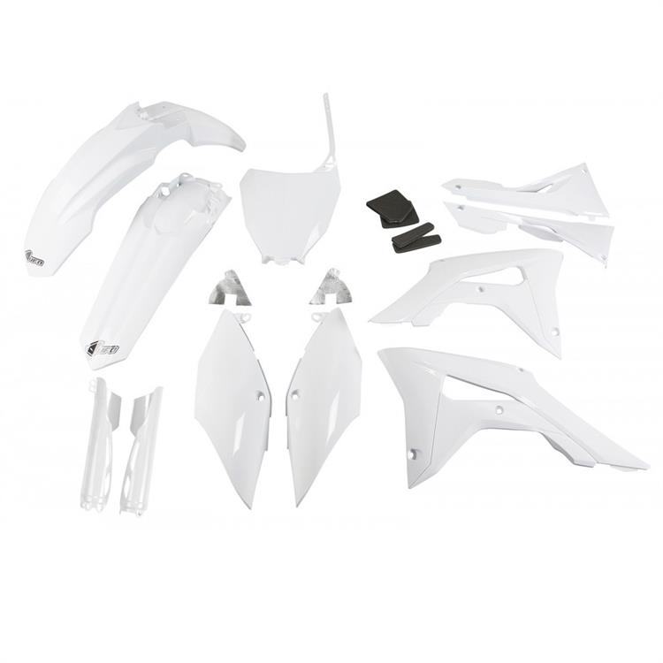 Kit plastiche con parasteli Honda CRF 250 R (18-21) - colore Bianco