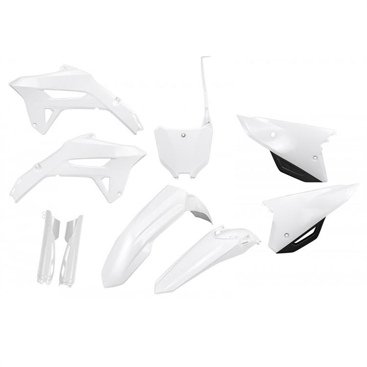 Kit plastiche con parasteli Honda CRF 250 R (22-24) - colore bianco