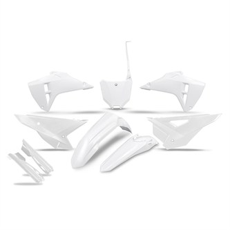 kit plastiche con parasteli honda crf 250 r 25 colore bianco