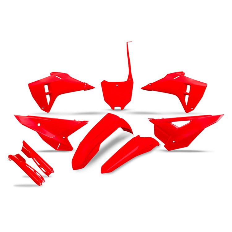 Kit plastiche con parasteli Honda CRF 250 R (2025-2027) - colore Rosso