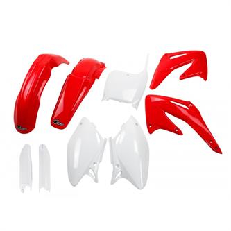 kit plastiche con parasteli honda crf 450 r 02 03 colore oem