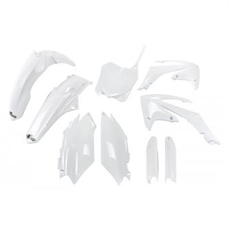 kit plastiche con parasteli honda crf 450 r 11 12 colore bianco
