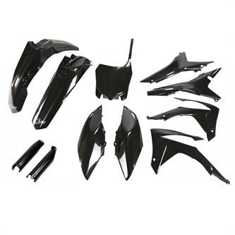 kit plastiche con parasteli honda crf 450 r 13 16 colore nero