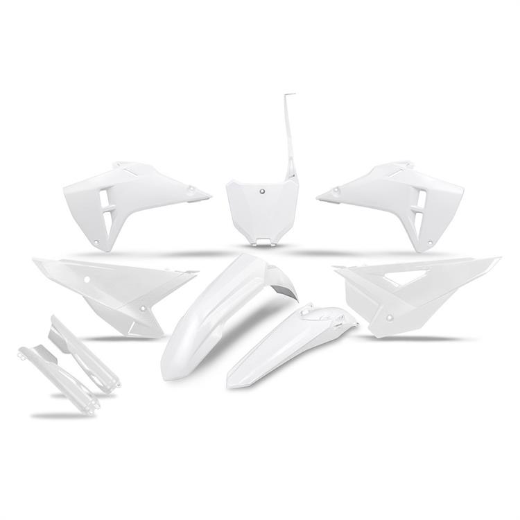 Kit plastiche con parasteli Honda CRF 450 R (25) - colore Bianco
