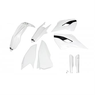 kit plastiche con parasteli husqvarna 125 te 15 16 colore bianco