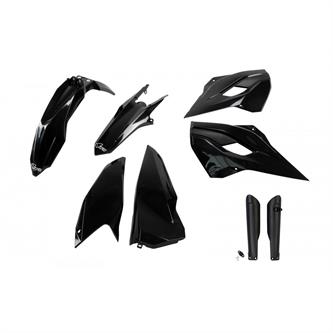 kit plastiche con parasteli husqvarna 125 te 15 16 colore nero