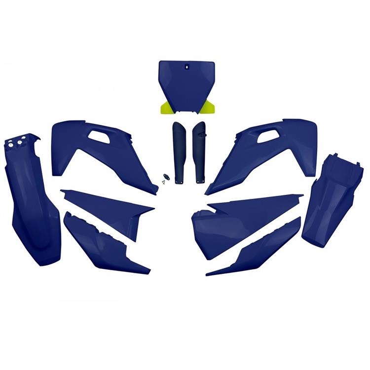 Kit plastiche con parasteli Husqvarna 250 FC (2019-2022) - colore Blu