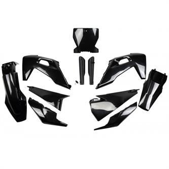 kit plastiche con parasteli husqvarna 250 fc 19 22 colore nero