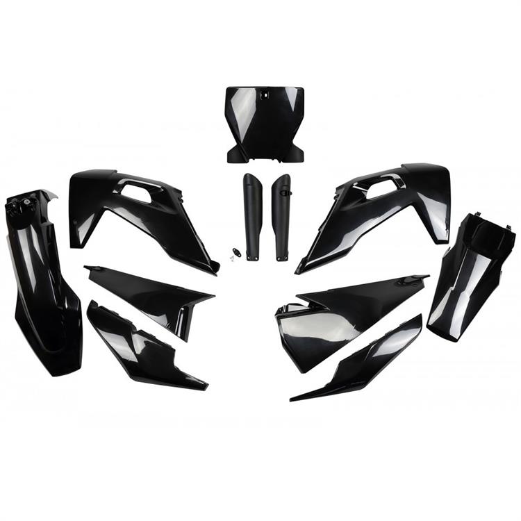 Kit plastiche con parasteli Husqvarna 450 FC (2019-2022) - colore Nero