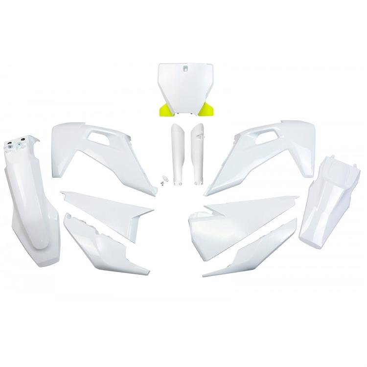 Kit plastiche con parasteli Husqvarna 450 FC (2020-2022) - colore Bianco
