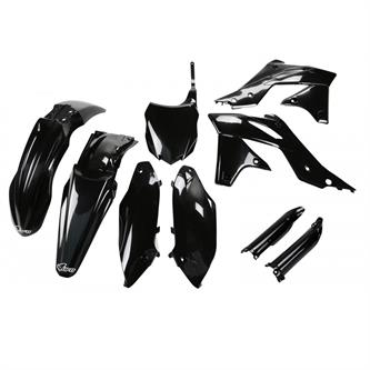 kit plastiche con parasteli kawasaki kx 250 f 13 16 colore nero