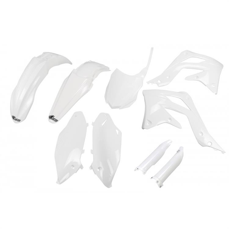 Kit plastiche con parasteli Kawasaki KX 450 F (2013-2015) - colore Bianco