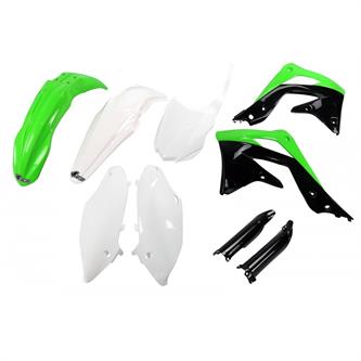 kit plastiche con parasteli kawasaki kx 450 f 13 15 colore oem