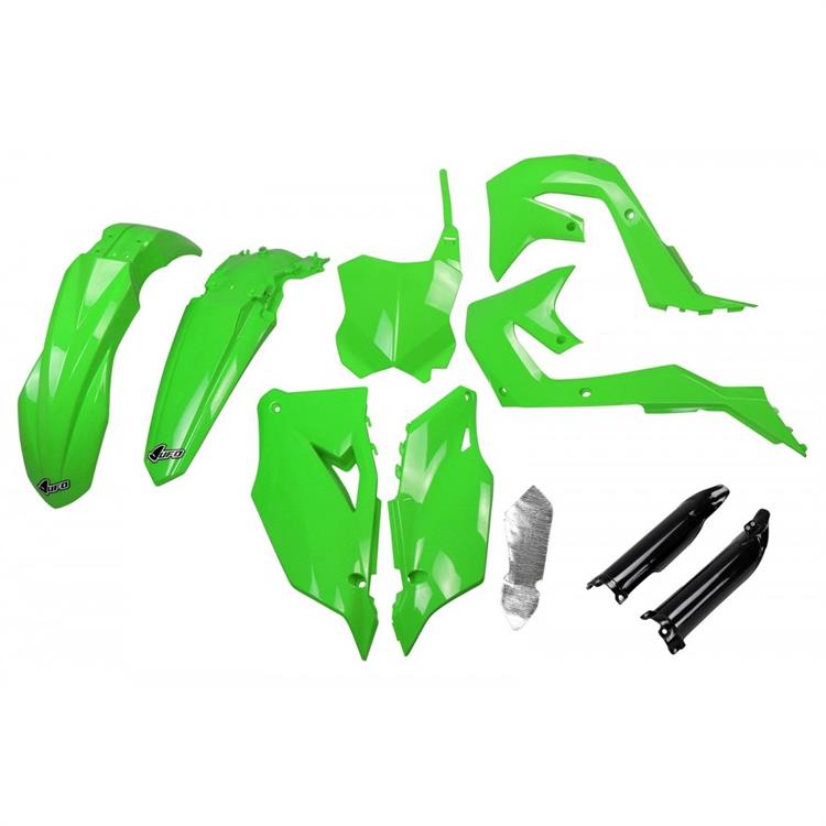 Kit plastiche con parasteli Kawasaki KX 450 F (2020-2023) - colore OEM