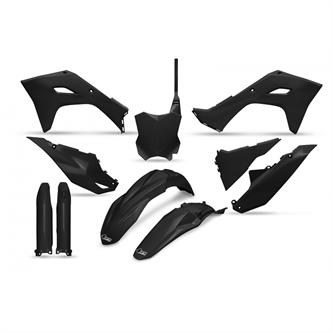 kit plastiche con parasteli kawasaki kx 450 f 24 colore nero