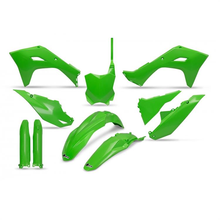 Kit plastiche con parasteli Kawasaki KX 450 F (2024-2026) - colore OEM