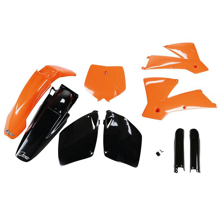 Kit plastiche con parasteli KTM 125 SX (2001-2002) - colore OEM