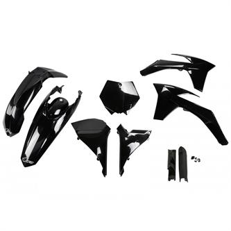 kit plastiche con parasteli ktm 250 sx f 11 12 colore nero