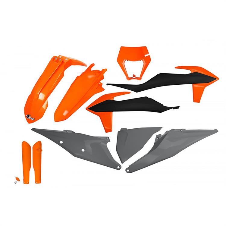 Kit plastiche con parasteli KTM 350 EXC-F (21) - colore OEM