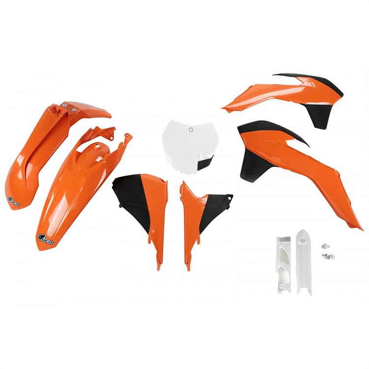 Kit plastiche con parasteli KTM 350 SX-F (2013-2014) - colore OEM