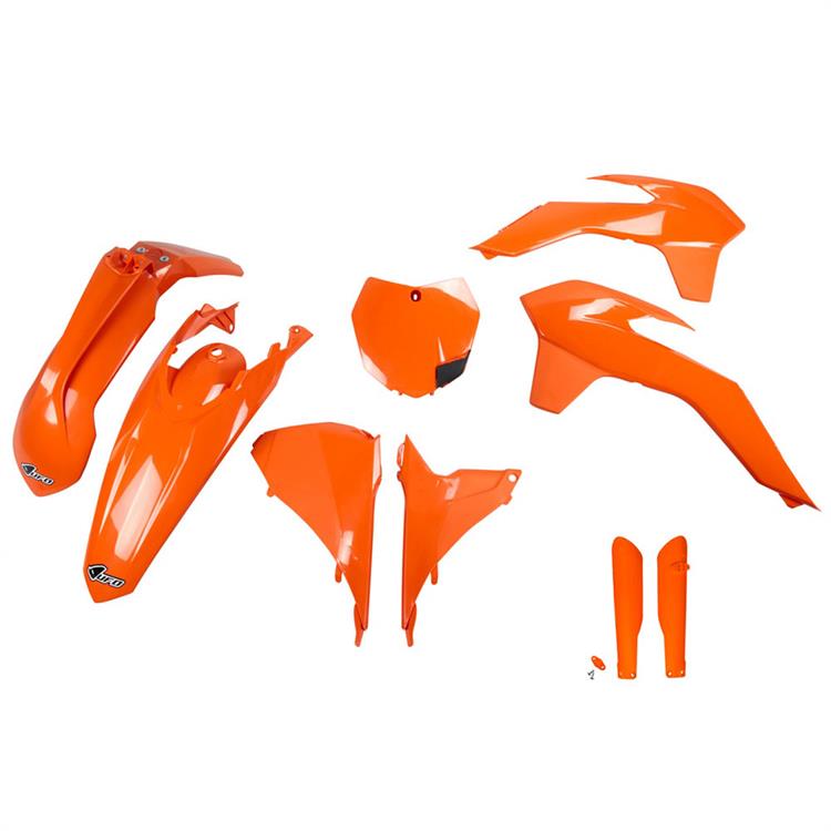 Kit plastiche con parasteli KTM 350 SX-F (2015) - colore Arancione